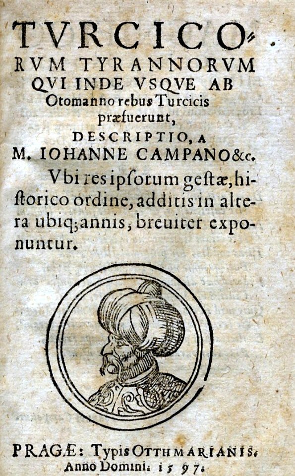 Turcicorum tyrannorum Ioanni Campani (1597)