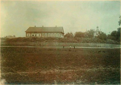 Turaŭski zamak, Illinskaja. Тураўскі замак, Ільлінская (I. Sierbaŭ, 1912) (2)