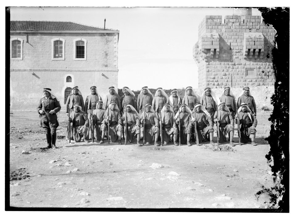 Turk. (i.e., Turkish) soldiers before Tower of David LOC matpc.08140