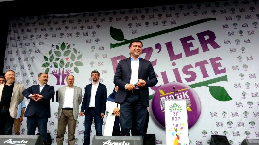 Turkish general election, 2015 - Peoples' Democratic Party (Turkey) Selahattin Demirtaş