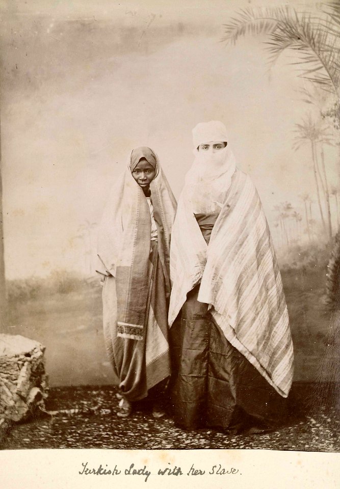 Turkish lady with her slave RMG E9139