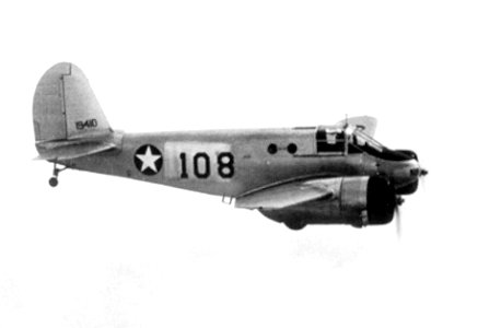 Turner Army Airfield - Beech AT-10 Wichita in Flight