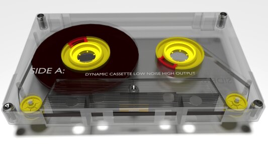 Tape vintage sound photo
