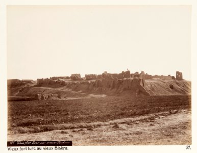 Turkiska fortet i gamla Biskra, Algeriet - Hallwylska museet - 107940