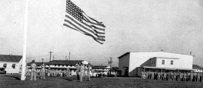 Turner Army Airfield - Retreat Formation