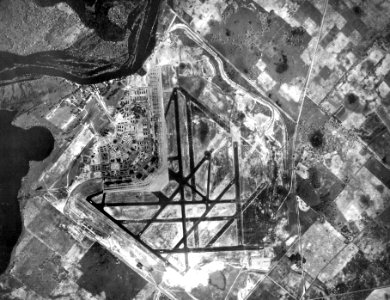 Turner Army Airfield - Vertical Airphoto