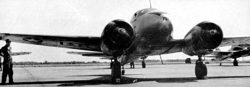 Turner Army Airfield - Curtiss AT-9 Starting up
