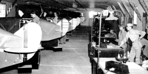 Turner Army Airfield - Cadets in Link Ground Trainers