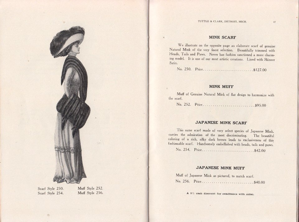 Tuttle & Clark Furs, Detroit, Mich., catalog 1909 (09)
