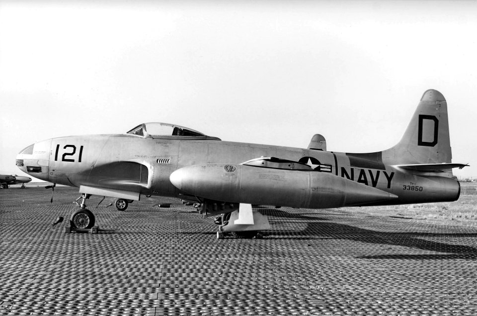 TV-1 Shooting Star at NAS Oakland in 1954