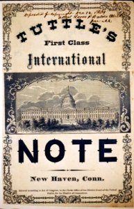 Tuttle's first class international note LCCN2001701499