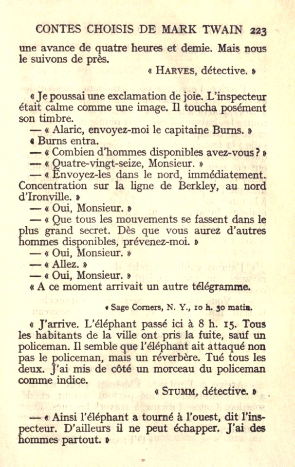 Twain - Contes choisis, p. 223