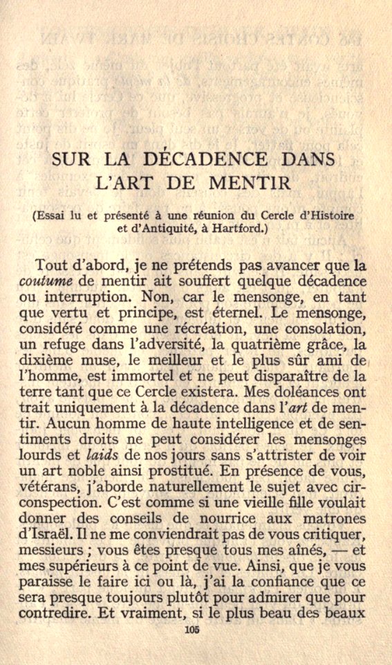 Twain - Contes choisis, p. 105