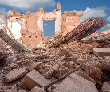 Devastation devastated ruins