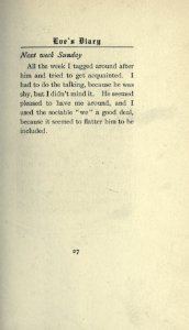 Twain - Eve's Diary, p. 027