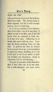 Twain - Eve's Diary, p. 099