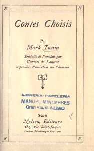 Twain - Contes choisis, p. 3