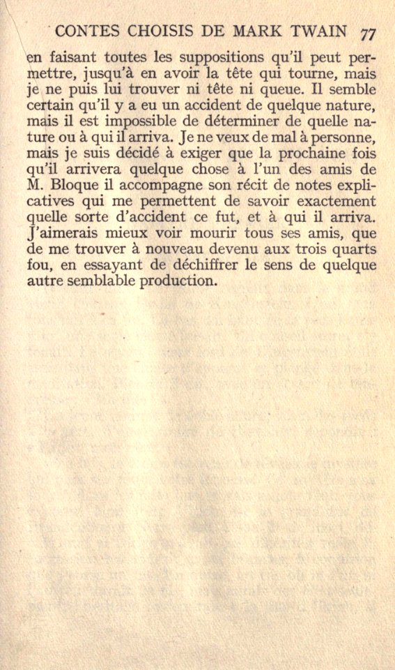 Twain - Contes choisis, p. 77