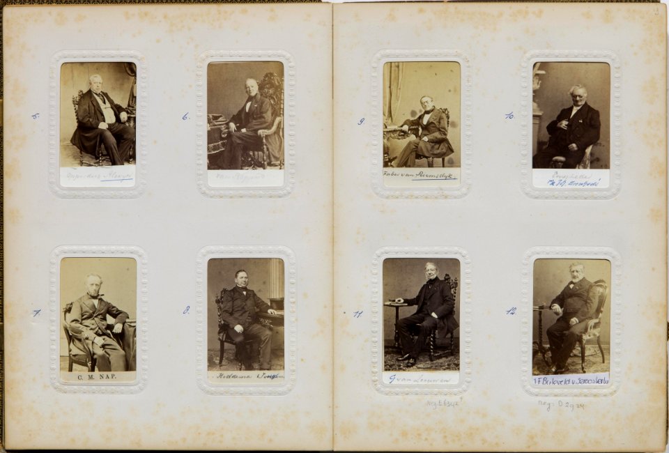 Tweede Kamerleden ca 1875 - nummer 05-12