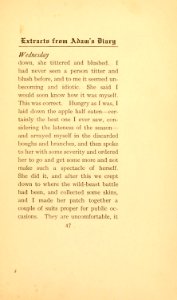 Twain - Extracts from Adam's Diary, p. 47