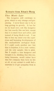 Twain - Extracts from Adam's Diary, p. 71