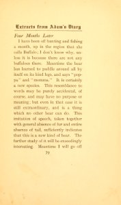 Twain - Extracts from Adam's Diary, p. 79