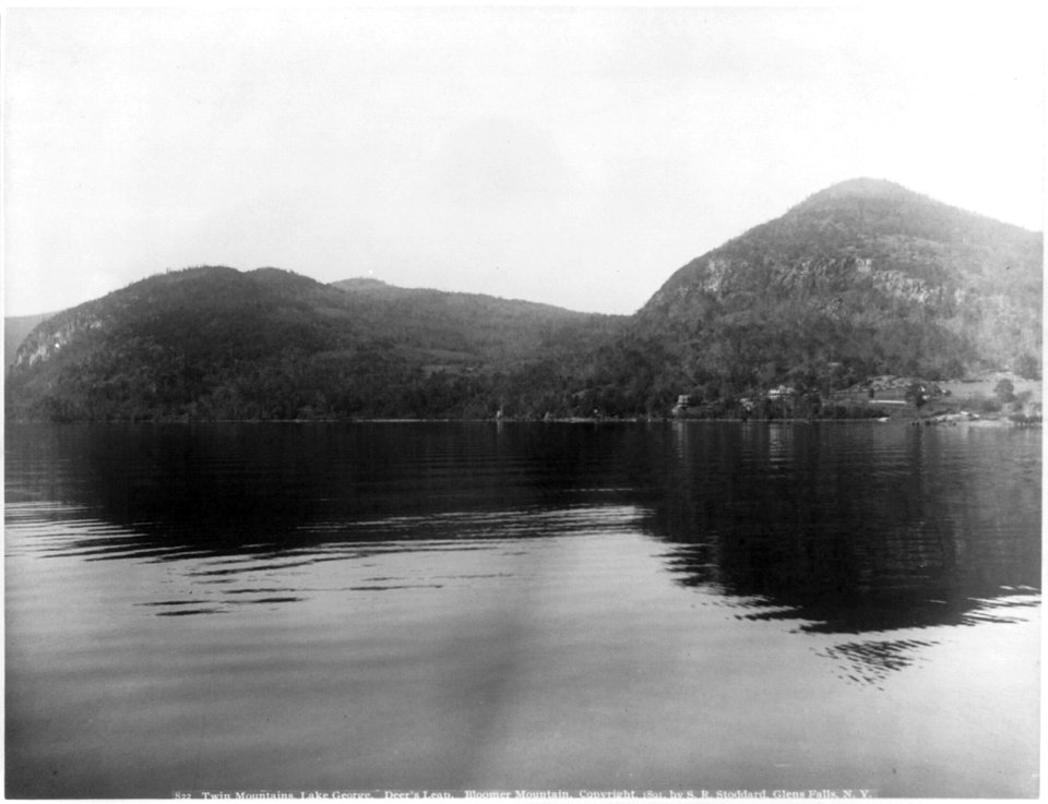 Twin Mountains, Lake George, Deer's Leap, Bloomer Mountain LCCN2006690286