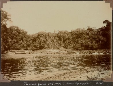 Tweede groote val in de rivier Boven Tapanahoni (16 Oktober)