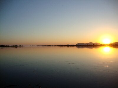Rio swamp by sunsets