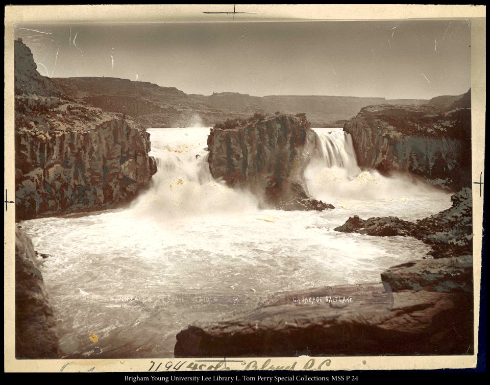 Twin Falls Snake River, Idaho C.R. Savage, Salt Lake