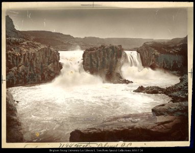 Twin Falls Snake River, Idaho C.R. Savage, Salt Lake