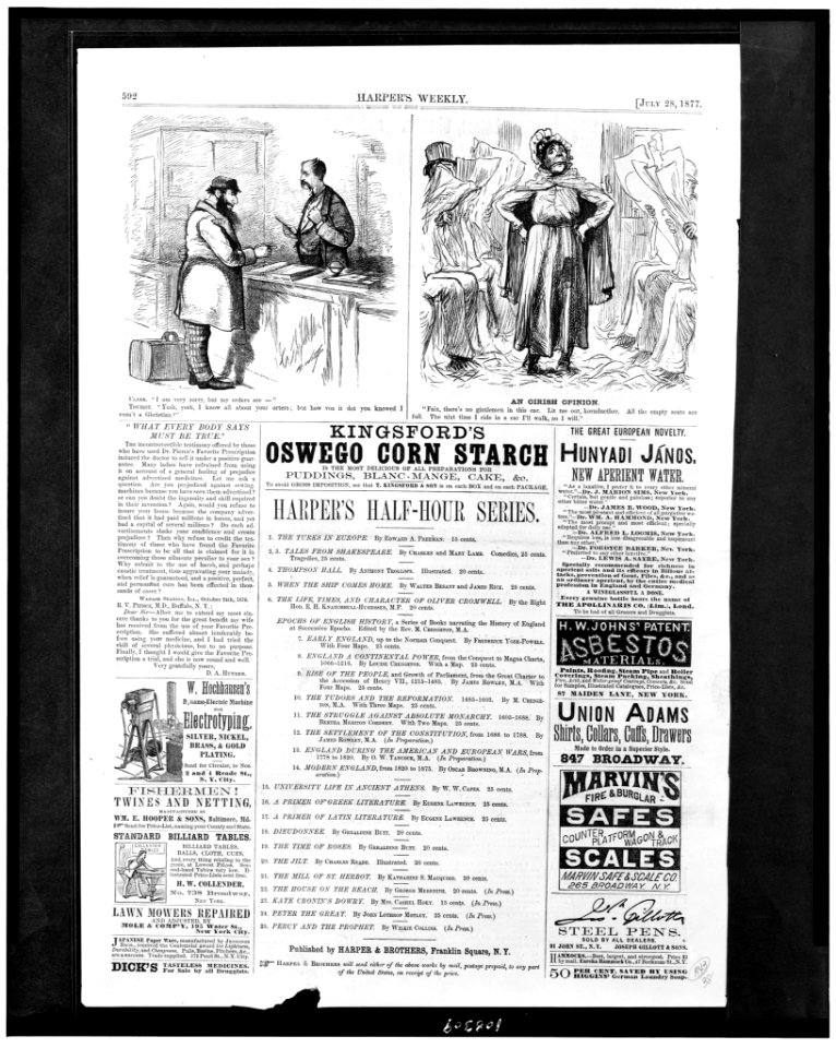 Two cartoons- one showing clerk saying, I am very sorry, but my orders are ..., and tourist saying, Yesh, yesh, I know all about your orders; but how voz it dot you knowed i wozn't a LCCN93512109
