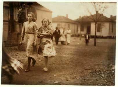 Two girls (not the youngest) who work in Avondale Mills,. LOC nclc.01943
