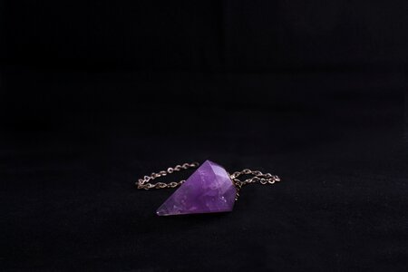 Violet stone amethyst photo