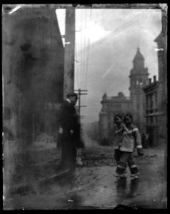 Two little maids from school, Chinatown, San Francisco LOC agc.7a08974