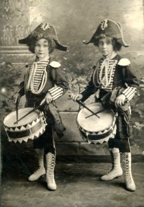 Two members of the Pollard Opera Company (SAYRE 1843)
