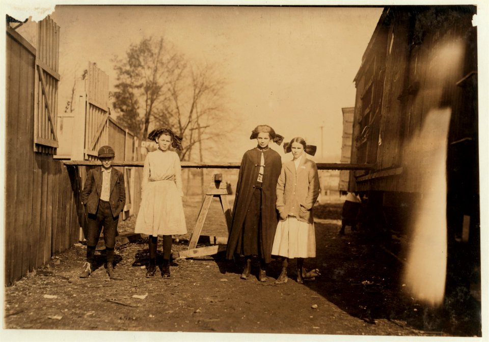 Two of the young workers, Richmond Hosiery Mills. LOC nclc.01978