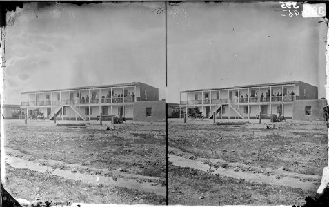 TWO STORY BUILDING WITH PEOPLE - NARA - 524034