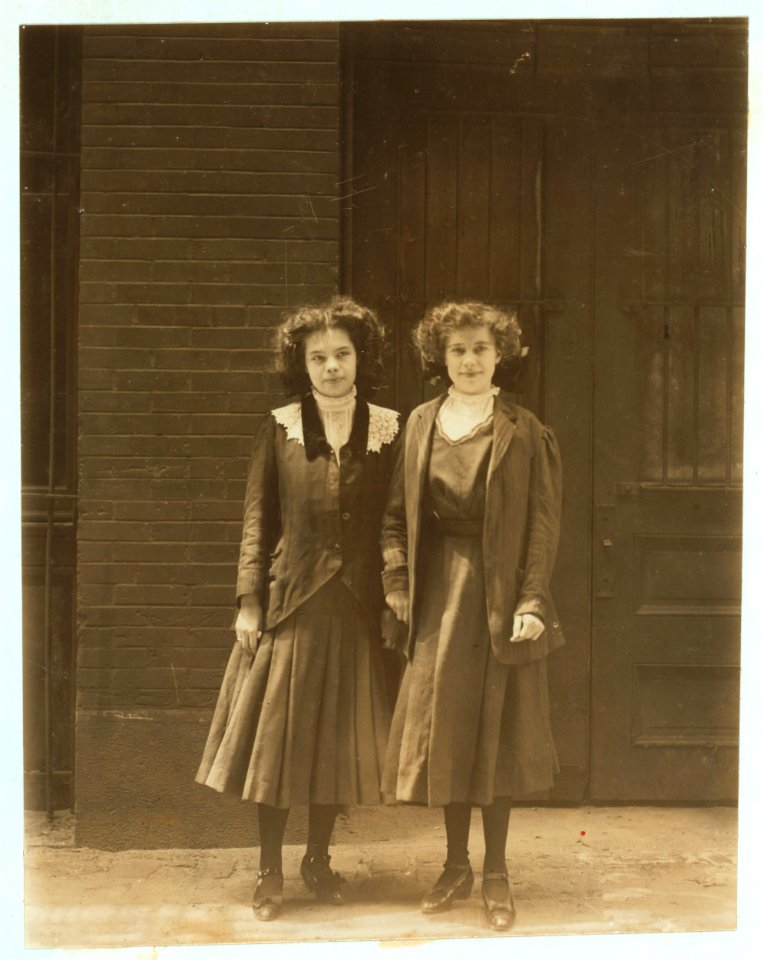 Two young girls working Inland Type Foundry. 9 to 10 hours a day. LOC nclc.04660