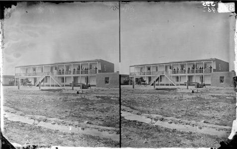 TWO STORY BUILDING WITH PEOPLE - NARA - 524034