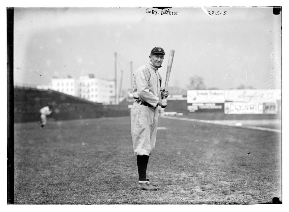 Ty Cobb, Detroit, AL (baseball) LCCN2014687999