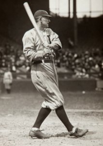 Ty Cobb Paul Thompson, c1918 (cropped)