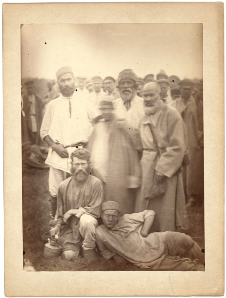 Types from a party of convicts on the road, near Tomsk LCCN99615458