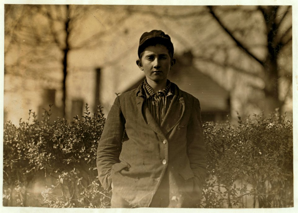 Type of adolescent found in Atherton Mill, Charlotte, N.C. (and in many other mills in the South). Will Freeman. Been in mill work 4 years. LOC nclc.01571