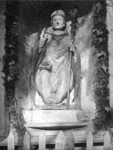 Tyrnau am Hochlantsch - Nikolausstatue in der Kapelle beim Schmiedewirt - 1912