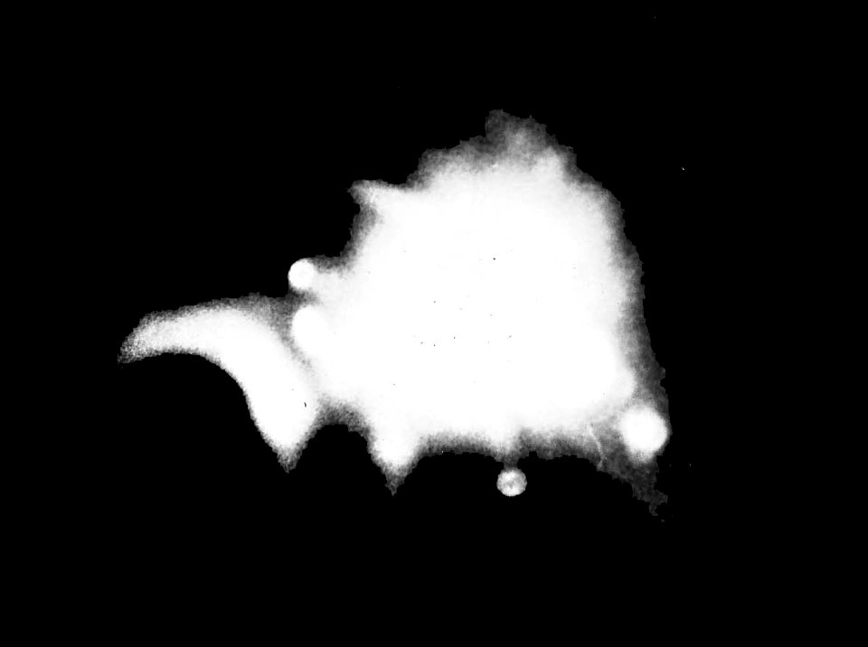 Typhoon Cobra on radar of USS Yorktown (CV-10) 1944