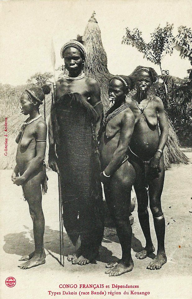 Types Dakois (race Banda)-Région du Kouango