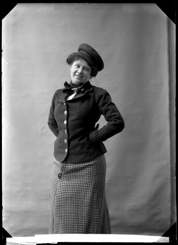 Tyra Leijman in Stockholmsluft at Södra teatern 1905 - SMV - GL031