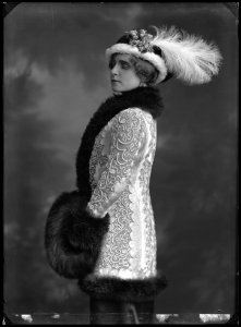 Tyra Zanderholm as Ellen von Tönning in Livets maskerad at Dramaten 1913 - SMV - GZ012