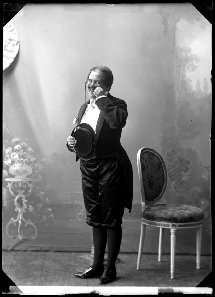 Tyra Leijman in Vagabonderna at Djurgårdsteatern 1903 - SMV - GL030